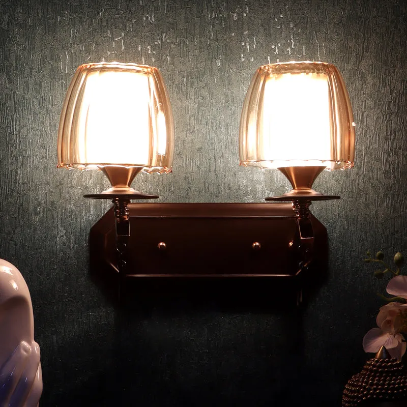 Onyxa II Iron Wall Lamp - Beige media 4