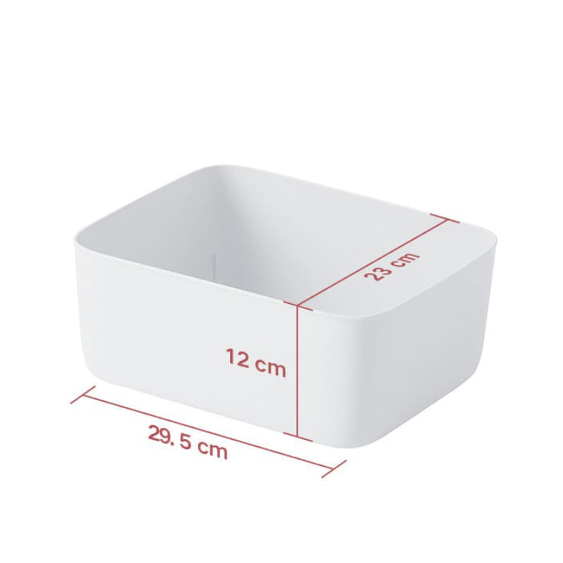 Bruda Polypropylene Storage Basket - Set Of Two media 8
