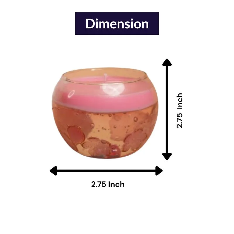 Rose Ember Decorative Candle - Pink media 9