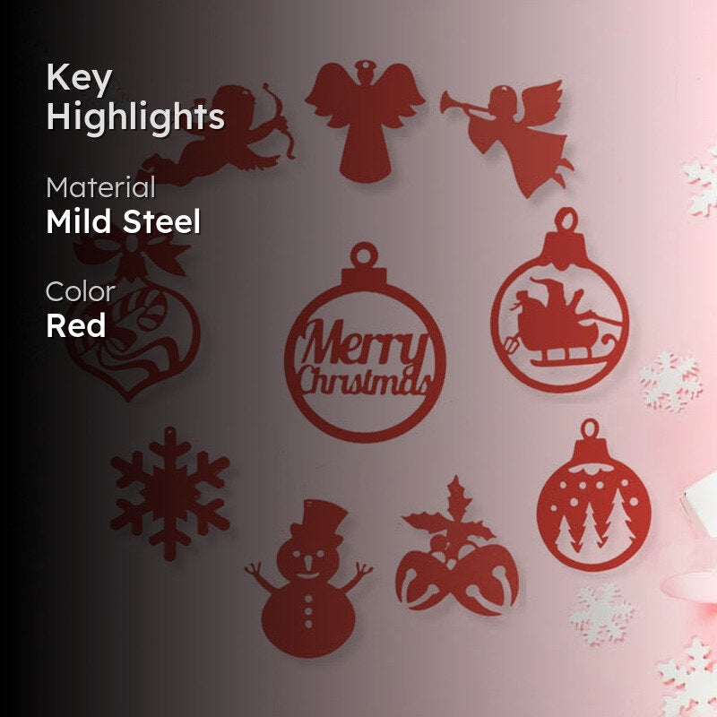 Purrfect Merry Christmas Ornaments - Set Of Ten media 2