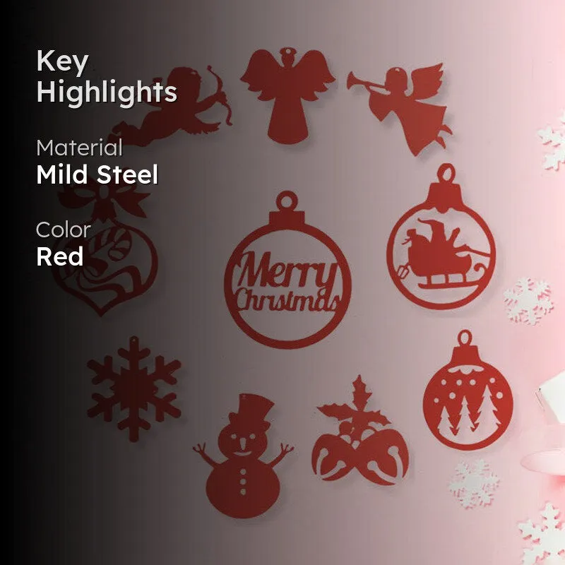 Purrfect Merry Christmas Ornaments - Set Of Ten media 2