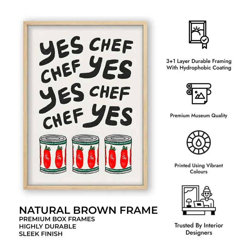 ChefAura Archival Canvas Wall Art - Brown media 10