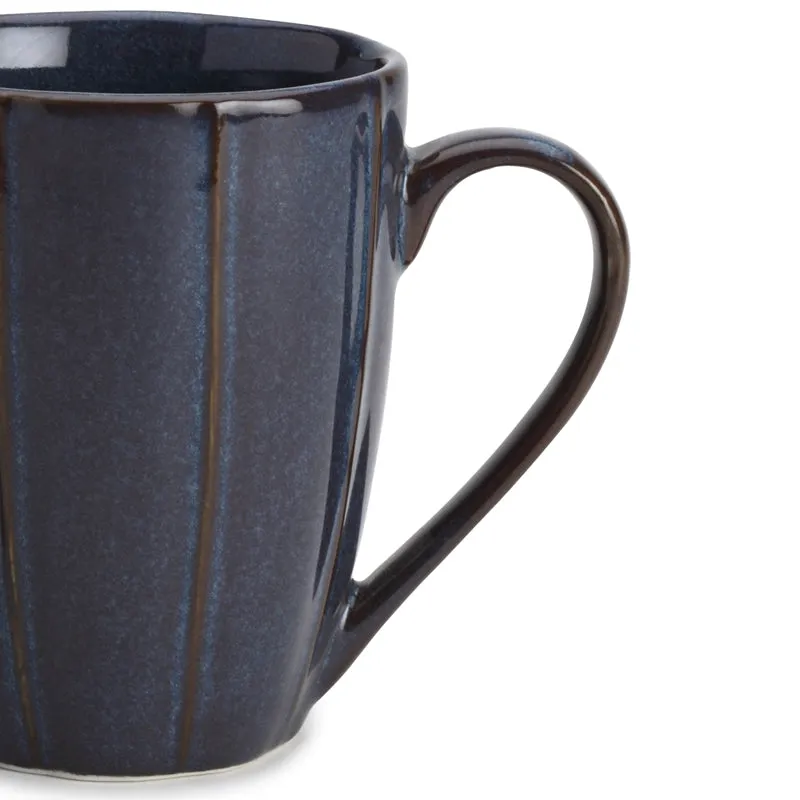 Ciro Porcelain Coffee Mug (300 mL) - Denim Bluue media 6