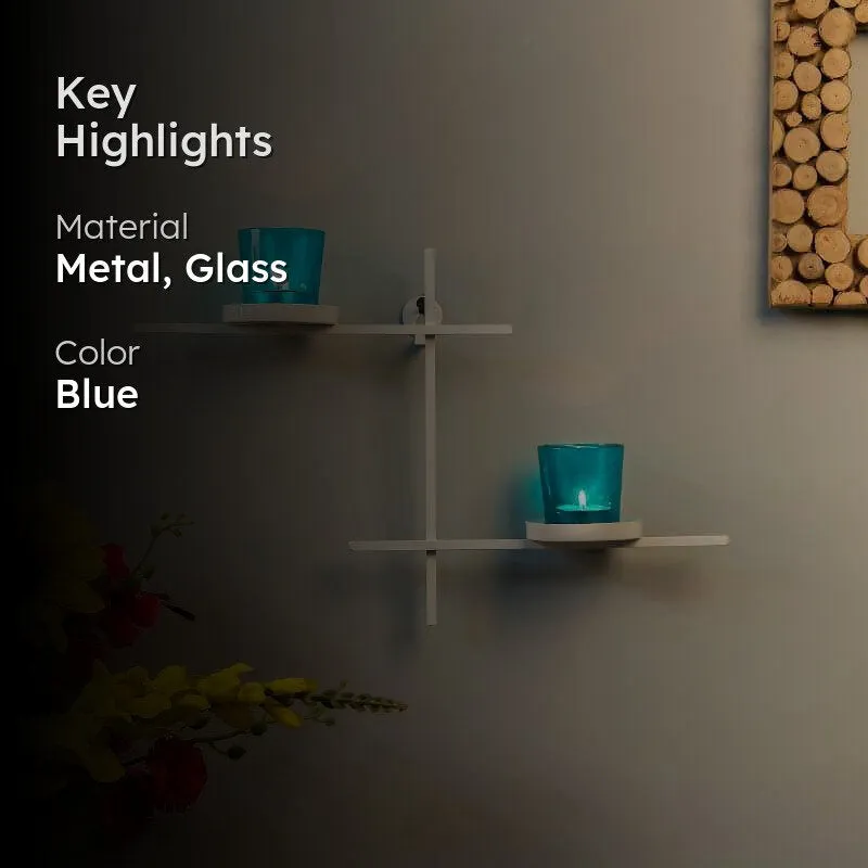 Terra Luminaire Votive Duo (Turquoise) - Set Of Two media 2