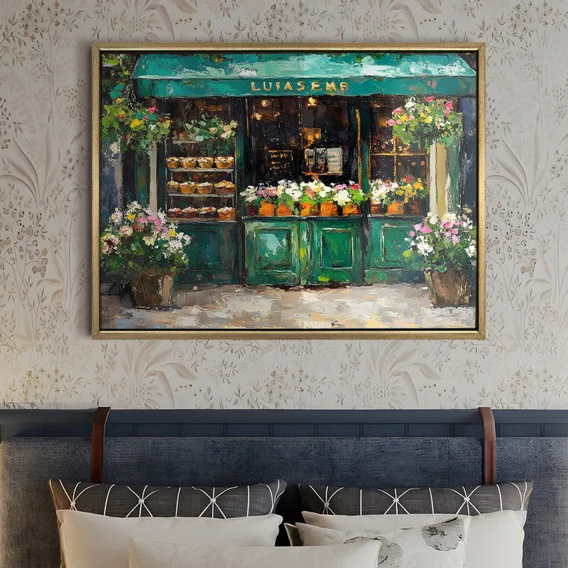 Bloomery Canvas Wall Painting With Frame media 5