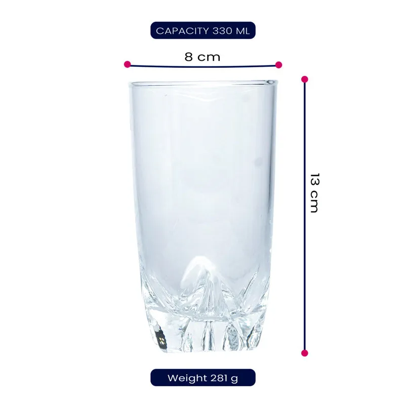 Luminarc Lisbonne Glass (330 mL) - Set Of Six media 6