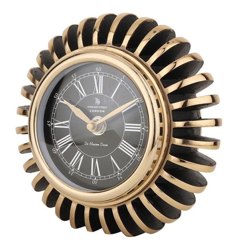 EdgeSculpt Table Clock - Gold media 4