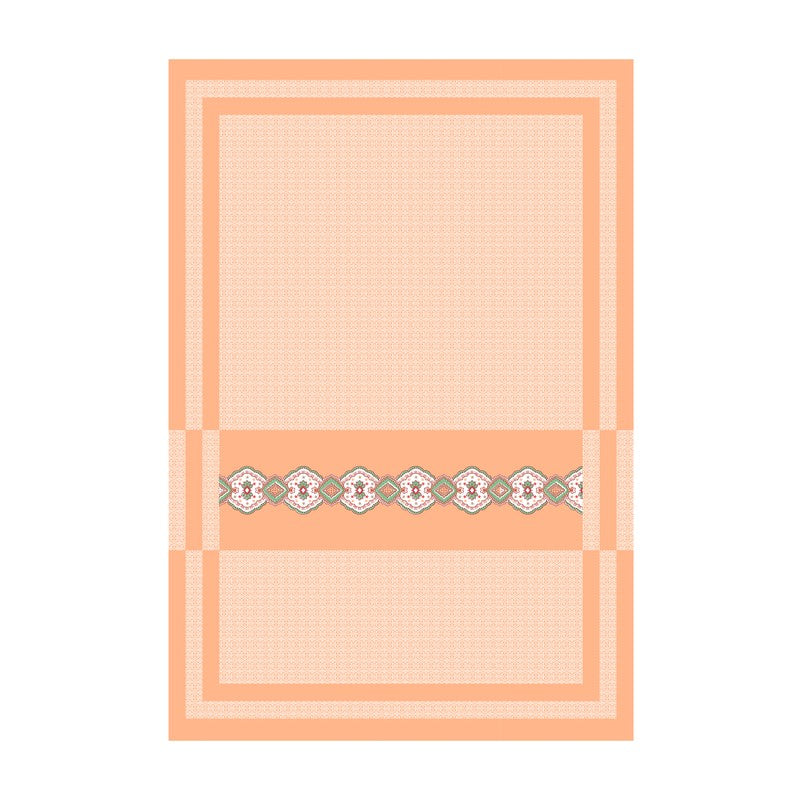 OpulentRest Cotton Bedsheet (Peach) - 180 TC media 5
