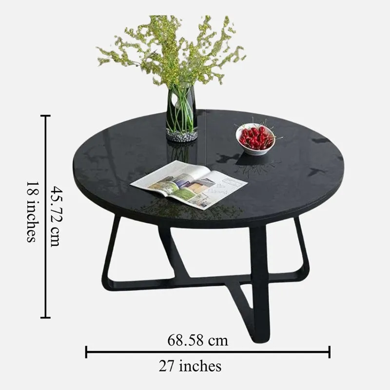 Nova Pulse Accent Table with Marble Top media 5