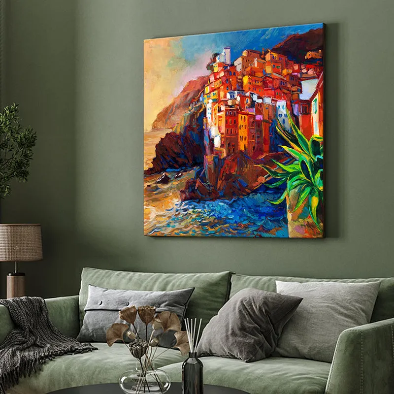Seaside Serenity Wall Painting media 4