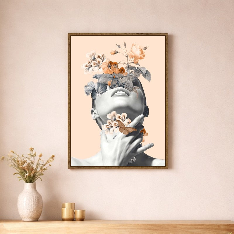 Blossom Beauty Canvas Wall Art With Frame