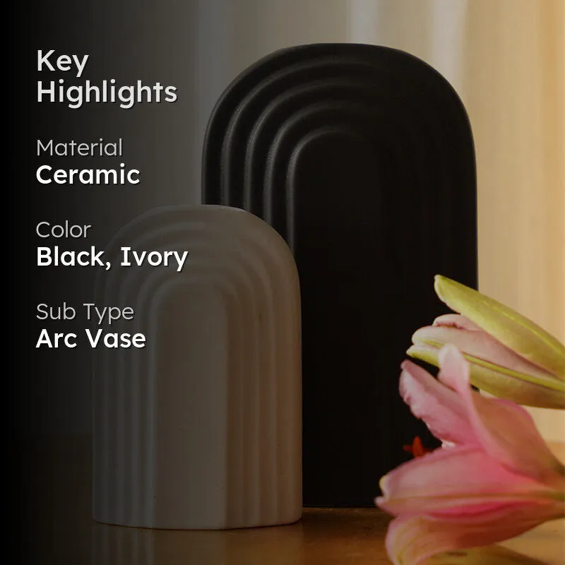 Ascalen Neo Boho Vase - Set Of Two media 2