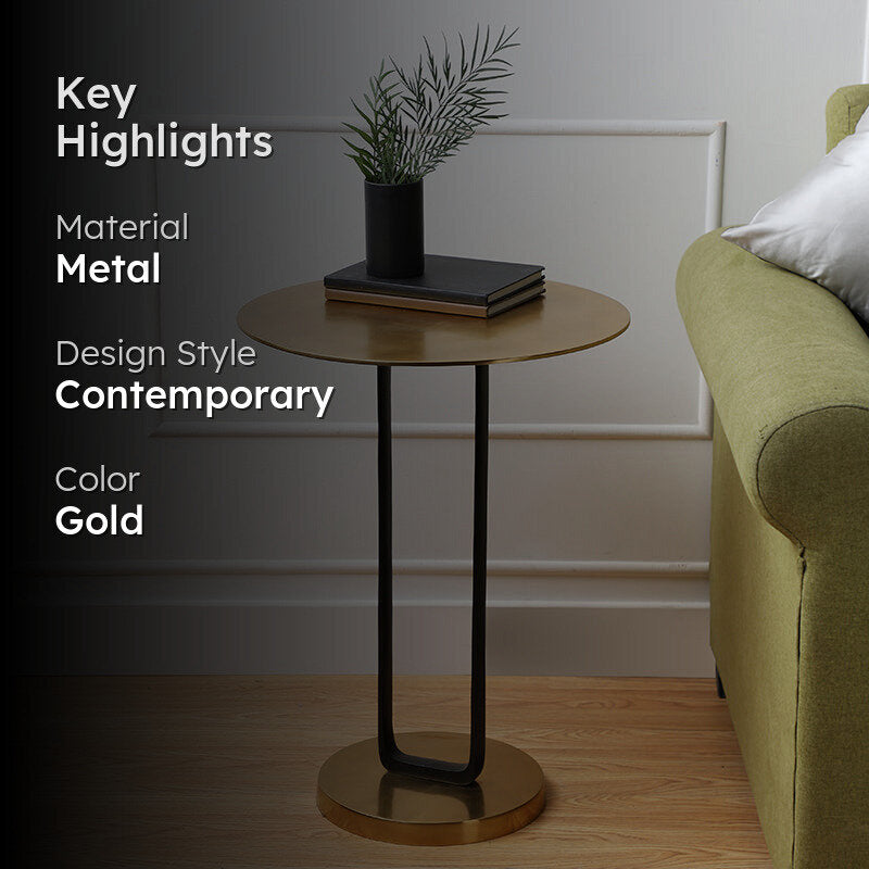 Canto Side Table - Gold media 2
