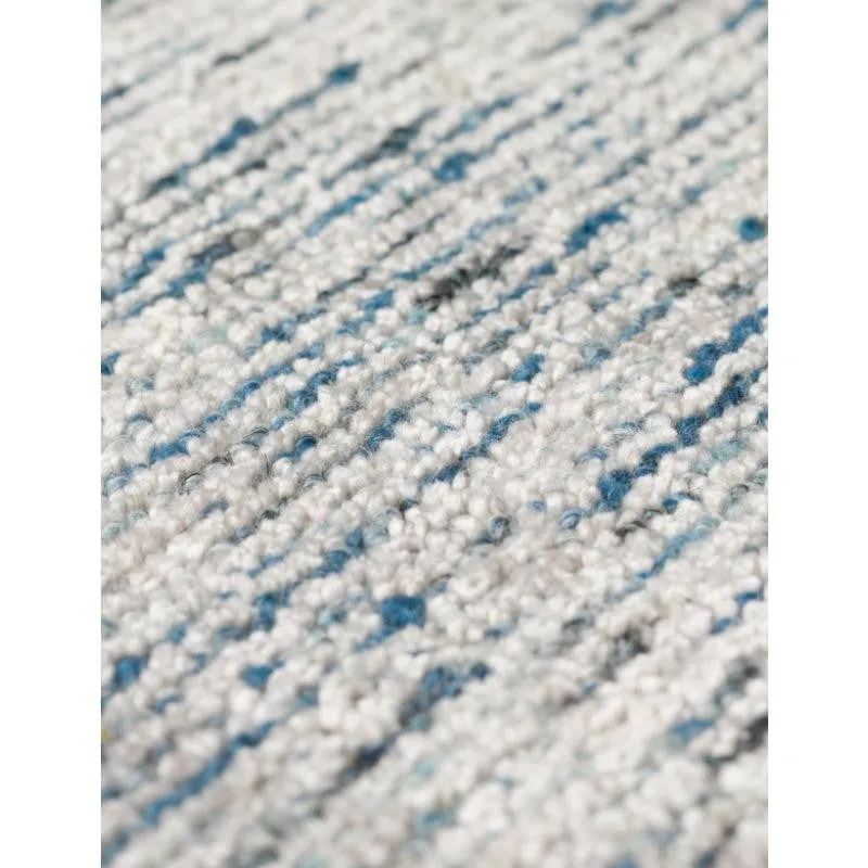 Heritage Hand Loomed Wool Rug - Blue media 7