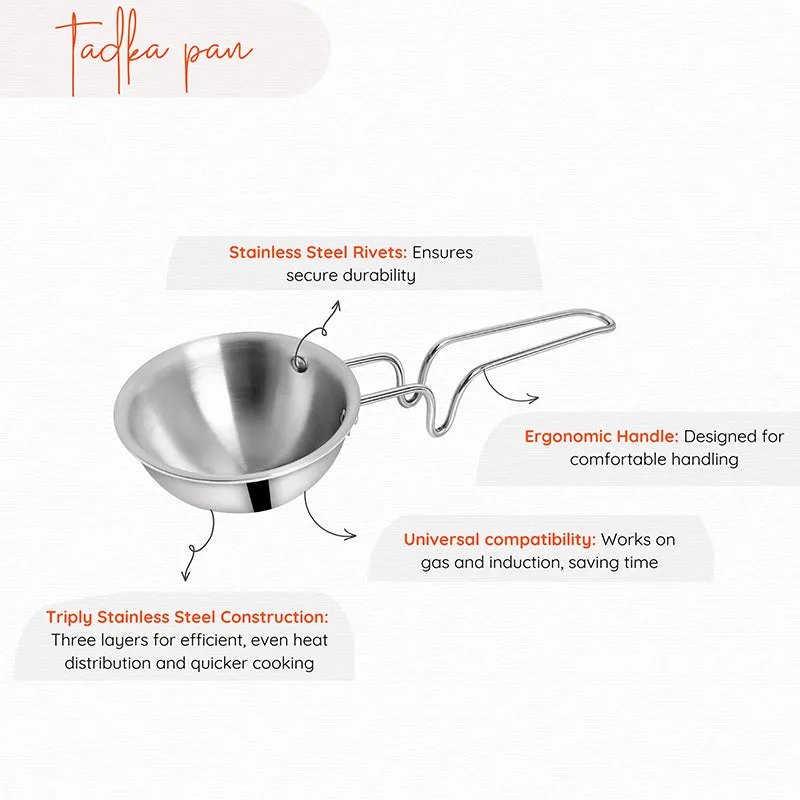 Swaad Triply Tadka Pan - 350 mL media 4
