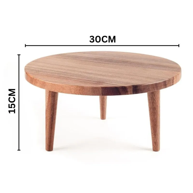 Spesh Acacia Wood Round Platter media 8