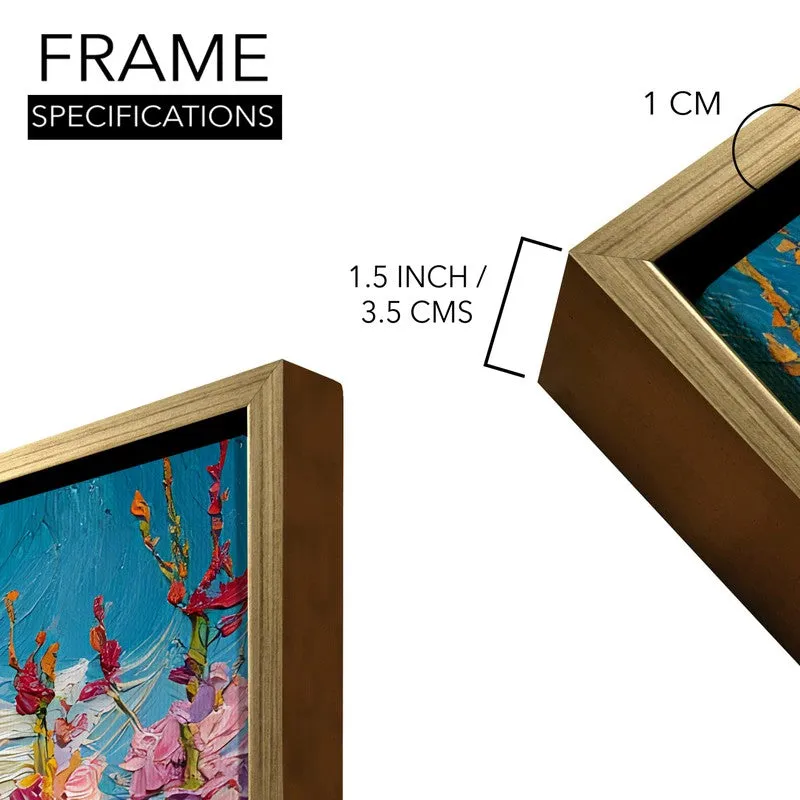 Orchard Glow Canvas Wall Painting With Frame media 8