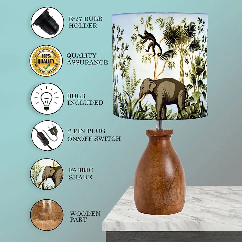 Osprey Fabric Table Lamp - Multicolor media 4