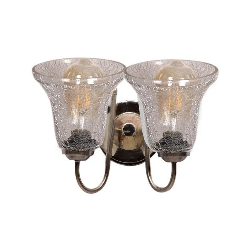 Lucent Glow Dual Shade Glass Wall Lamp media 6