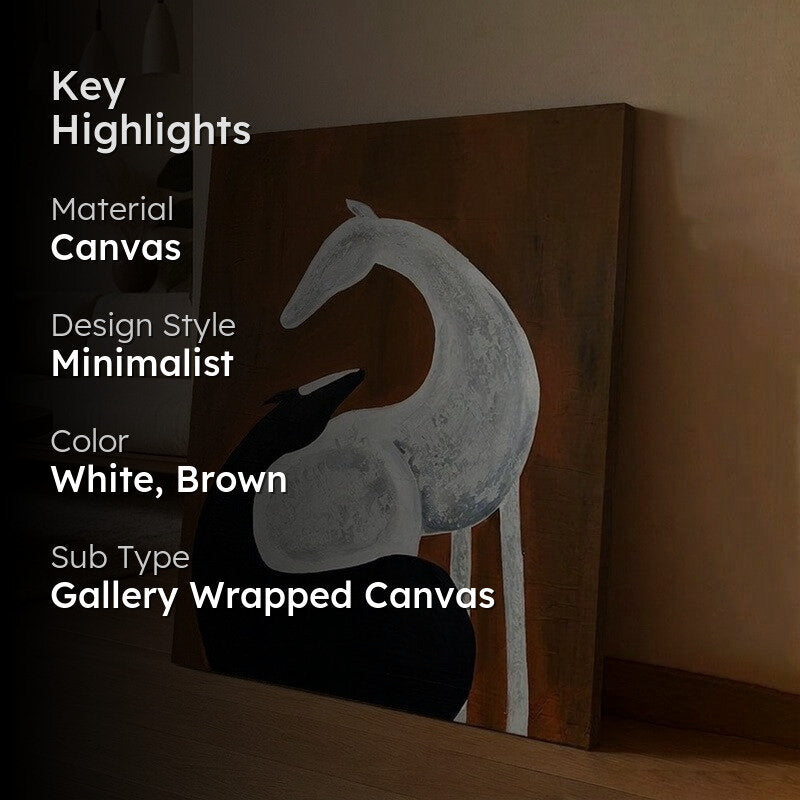Silent Sands Handmade Canvas Wall Painting media 2