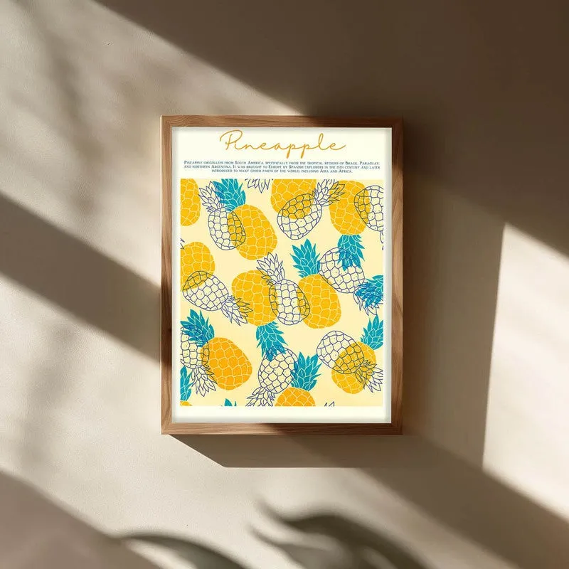 PineappleFarm Archival Canvas Wall Art - Brown media 3