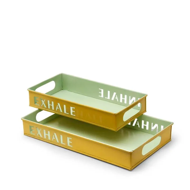 Fresh Feast Tray (Yellow) - Set Of Two media 4
