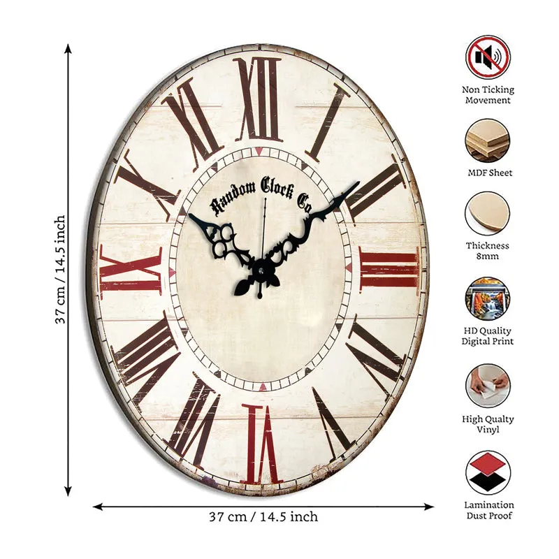 Enso Wood Analog Wall Clock media 8