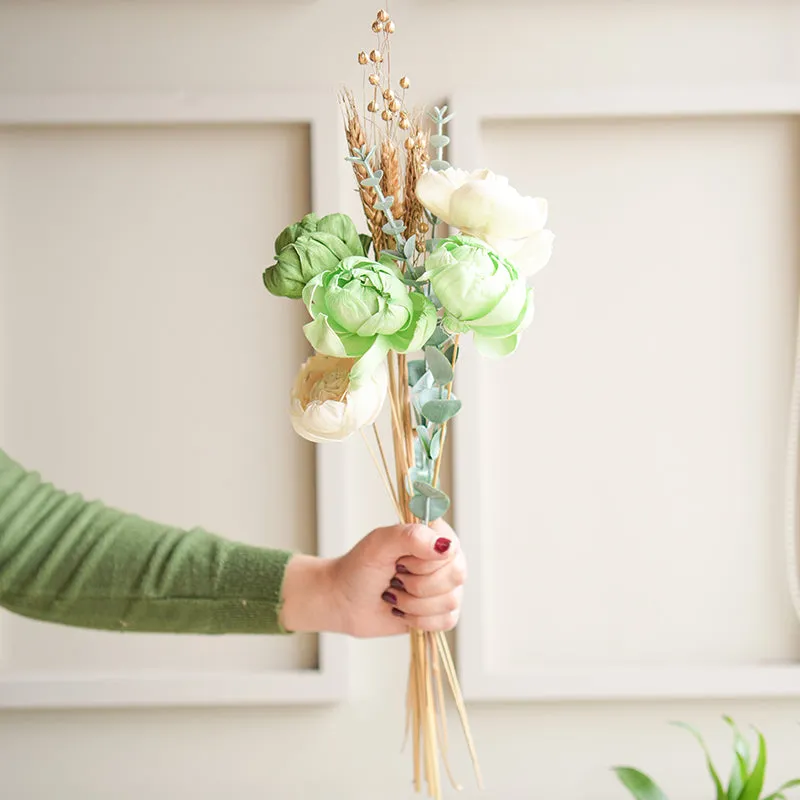 Peony Dreams Dried Flower Bunch media 1