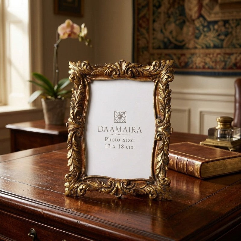 Baroque Golden Photo Frame