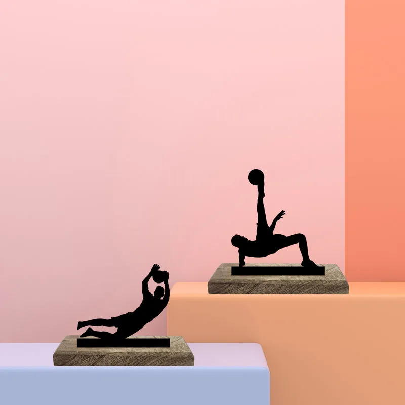 Basketball Duo I Showpiece - Set Of Two media 1