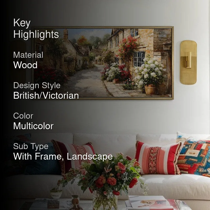 Flower Valley European Cottage Wall Art media 2