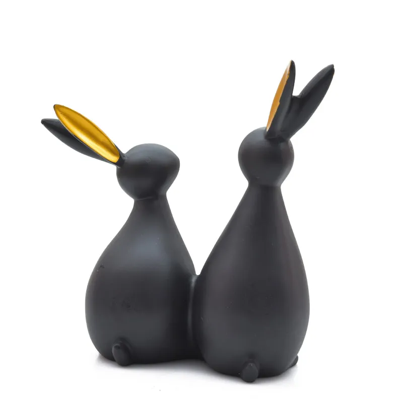 Quirk Bunny Showpiece - Black media 4