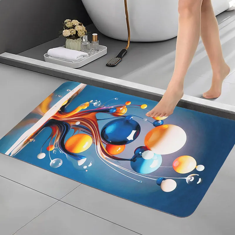 Nodal Anti Skid Bath Mat media 1