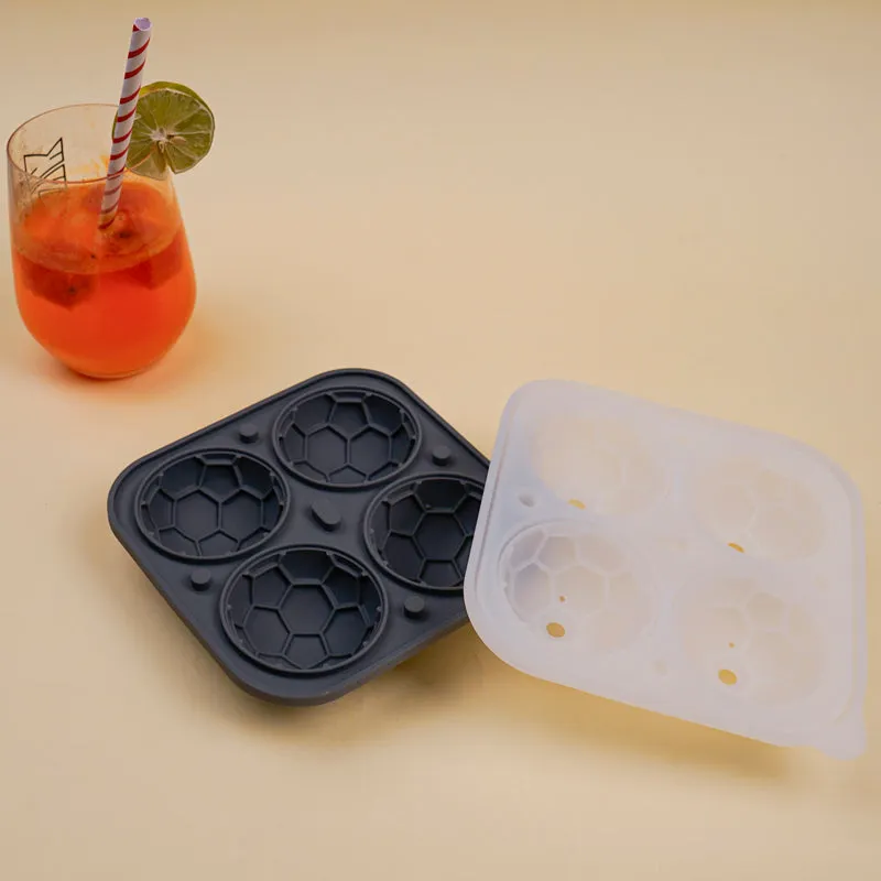 Blizz Silicone 4-Cube Ice Mould - Black media 1