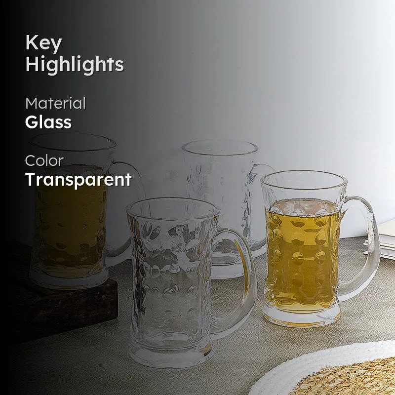 Lazar Beer Mug (400 ML) - Set Of Four media 2