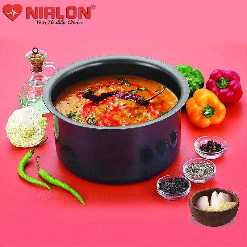 Nirlon Hard Anodized Pateela - 1400 mL/6 Inches media 3