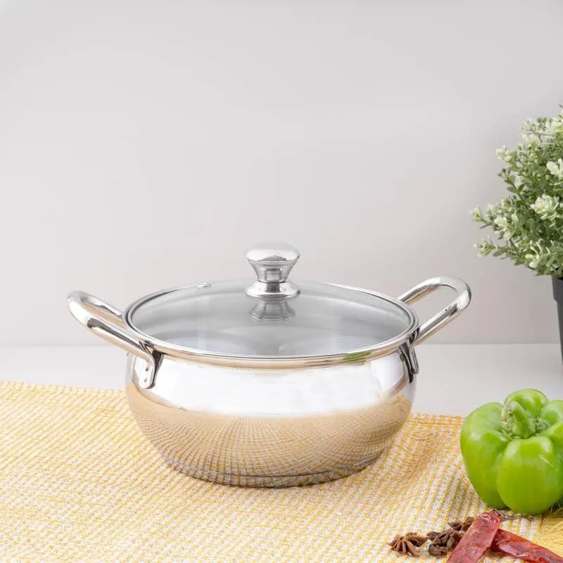 Mystic Induction Safe Handi With Lid - 3300 mL / 9 Inches media 1