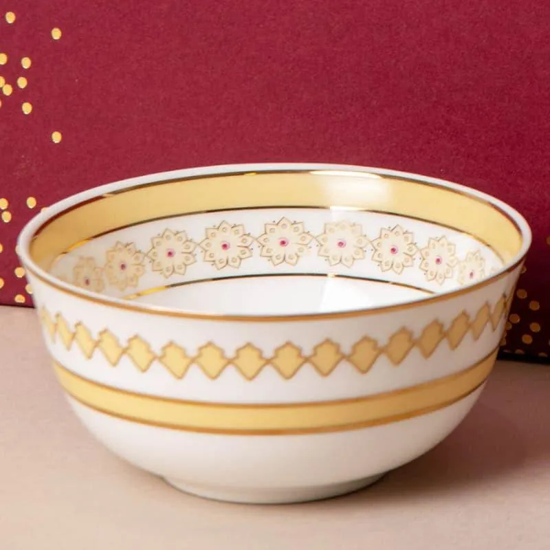 Hridi Bowl & Tray Set - Set Of Three media 3
