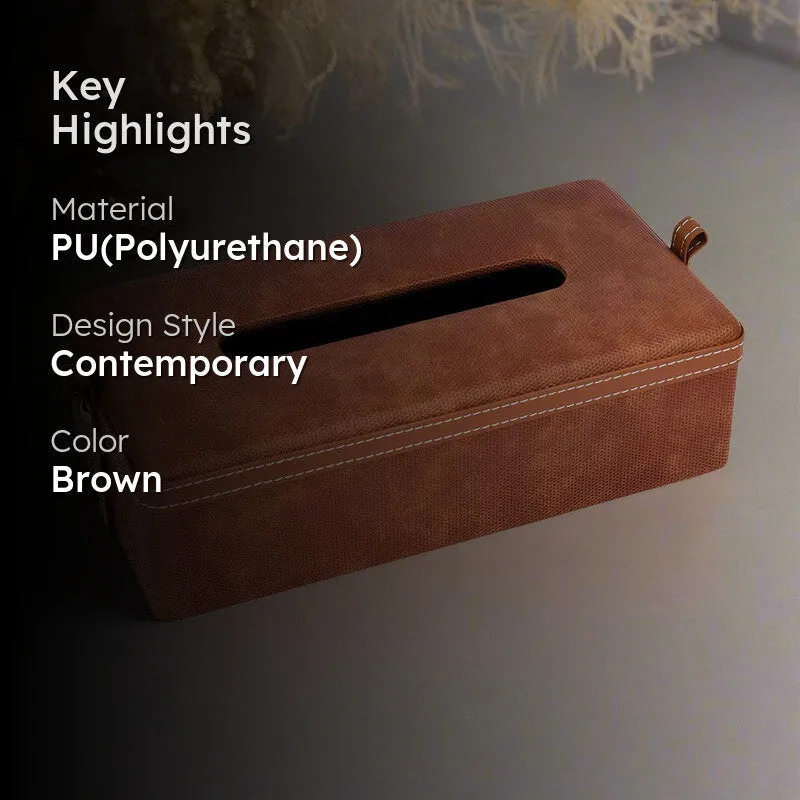 Luxa Dote Tissue Holder - Brown media 2