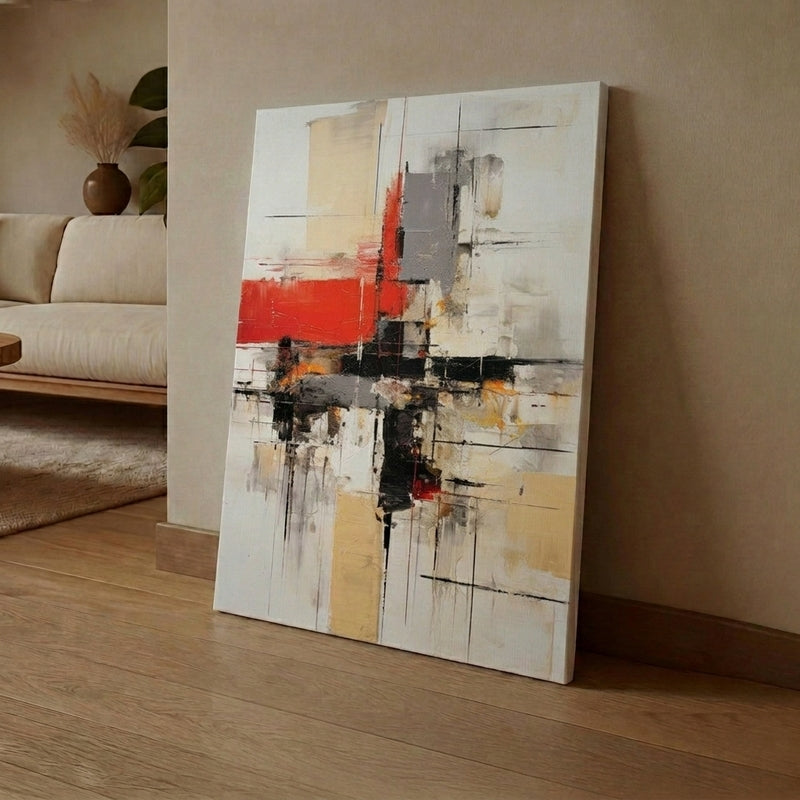 Symmetry Pulse Canvas Wall Art