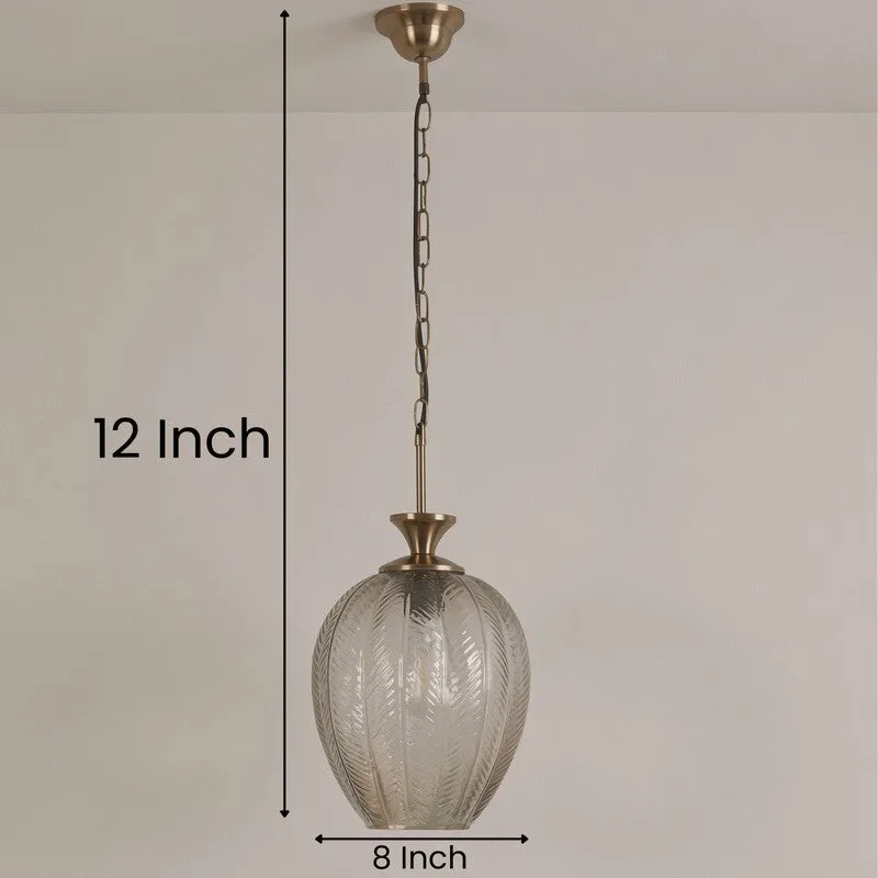 Antum Iron Ceiling Lamp - Smokey Gold media 8