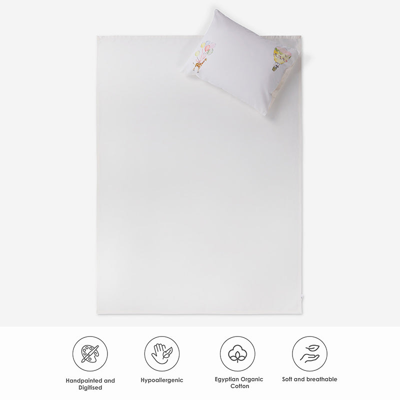 Twirls & Float Kids Cotton Bedsheet - 200 TC media 7