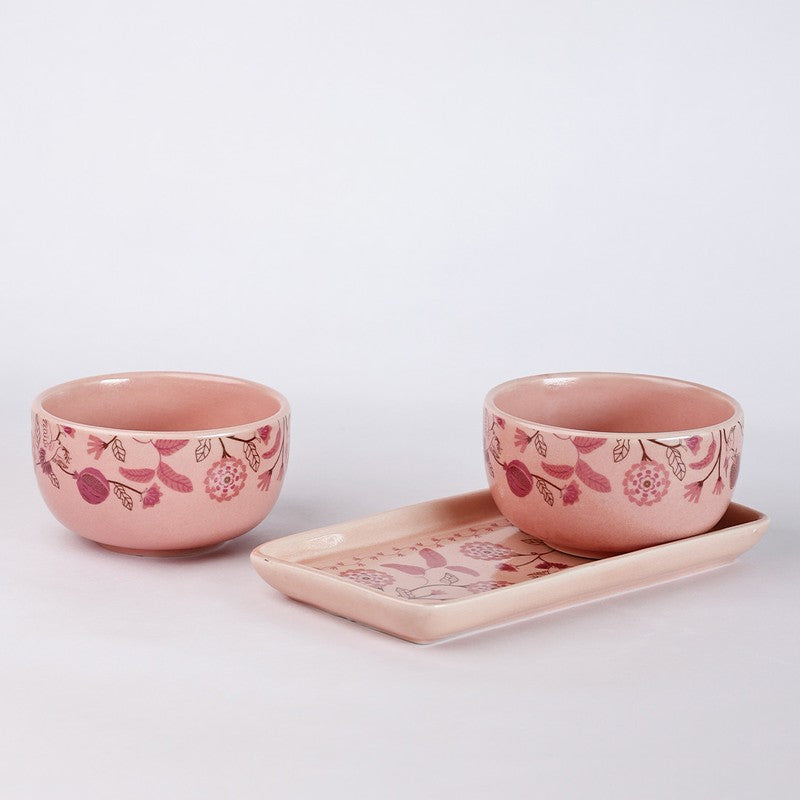 Magique by the Wishing Chair Nysa 2 Ceramic Bowls & 1 Ceramic Platter Gift Box Set - Three Piece Set media 8