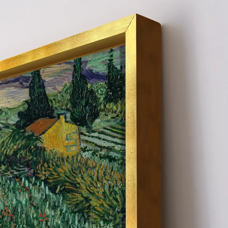 Harvest Rows Canvas Wall Painting With Frame media 8