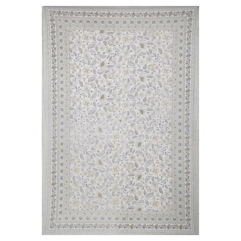 Ansa Flora Diwan Set (Blue) - Six Piece Set media 5