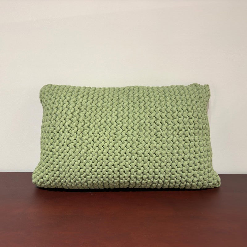 Zenvia Cushion Cover (Green) - Set Of Two media 4