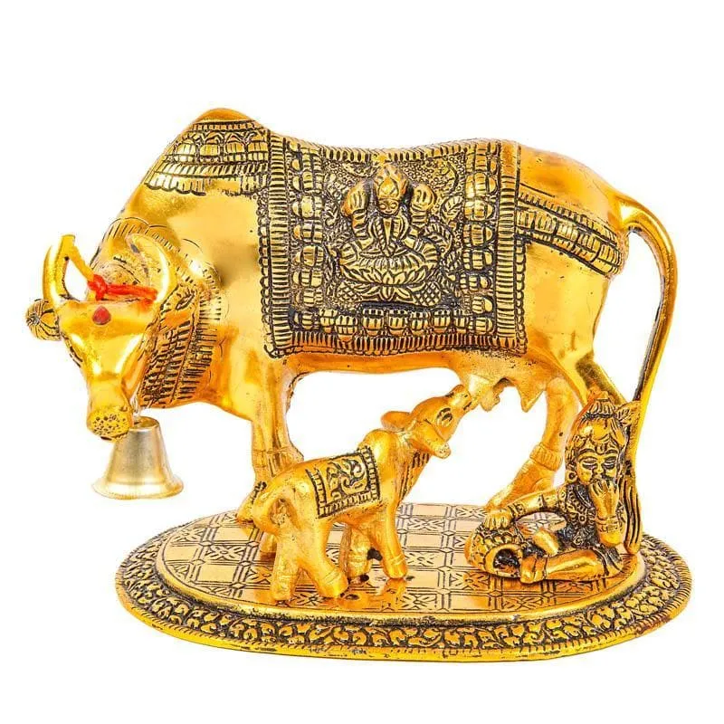 Kamdhenu Idol- Gold media 5