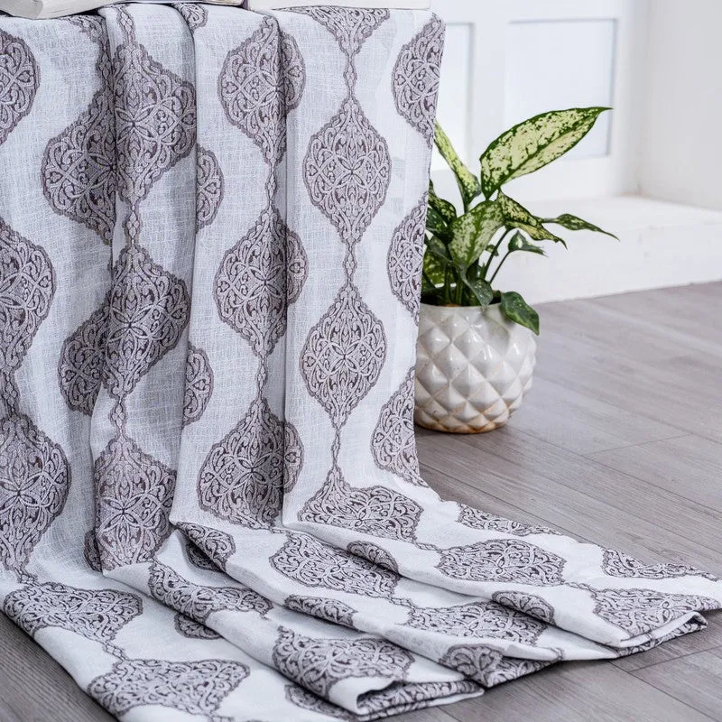 Param Kala Grace Curtain - Set Of Two media 5