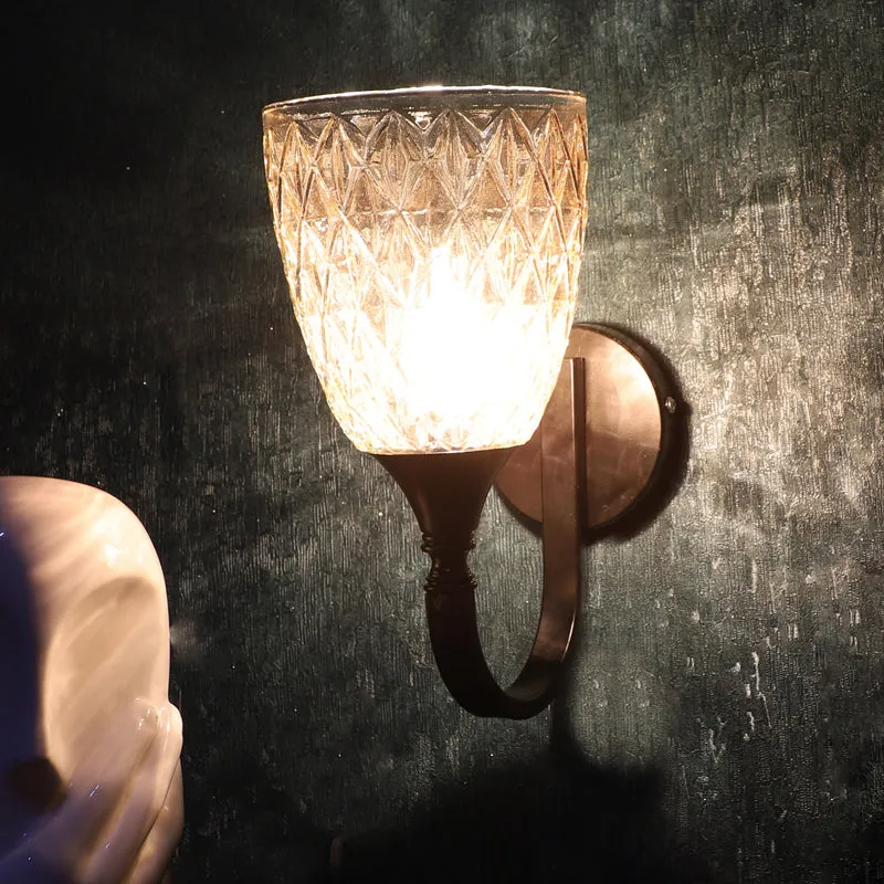 Anka Iron Wall Lamp - Black media 4