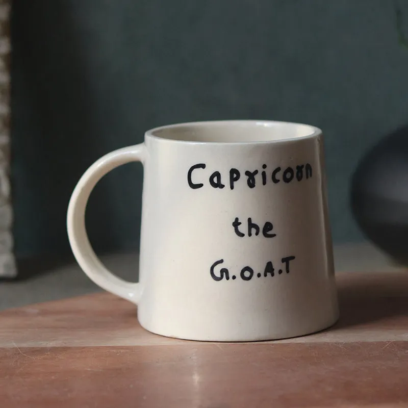 Capricorn Ceramic Coffee Ceramic Coffee Mug (280 mL) media 3